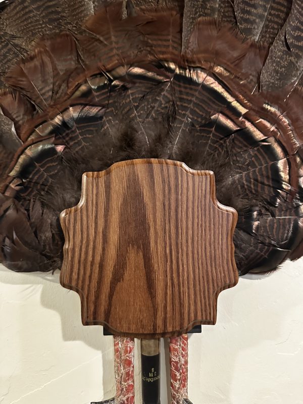 FlatlineYourBird's "Jake's Tail Holder" Red Oak Cluster Wall Mount Plaque - Image 2